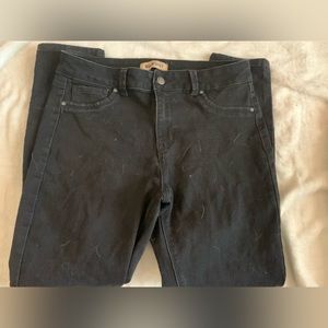 Blue spice, black skinny jeans size 13